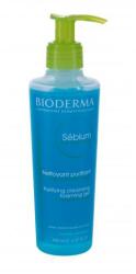 BIODERMA Sébium Gel Moussant With Pump gel demachiant 200 ml pentru femei