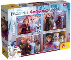 Lisciani Puzzle de podea 2 in 1 Lisciani, Frozen 2, Maxi, 4 x 48 piese (N01086603_001w)