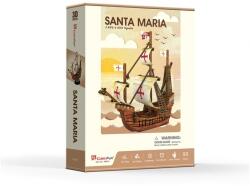 CubicFun Puzzle 3D Nava Santa Maria 93 Piese Cubicfun ACUT4031h Puzzle