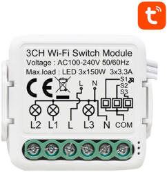  Smart Switch Module WiFi Avatto N-WSM01-3 TUYA - pixelrodeo