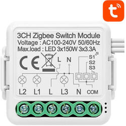  Smart Switch Module ZigBee Avatto N-ZWSM01-3 TUYA - pixelrodeo