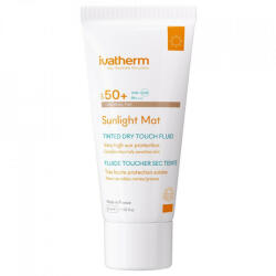 Ivatherm - Crema protectie solara SPF50+ Ivatherm Sunlight Mat Tinted Dry Touch, 50 ml - vitaplus