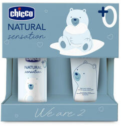 Chicco - Natural Sensation kozmetikai ajándékcsomag - We Are Two 0m+
