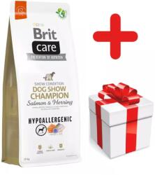 Brit BRIT CARE Dog Hypoallergenic Dog Show Bajnok Lazacos & Herringes 12kg + MEGLEPETÉS A KUTYÁDNAK