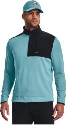 Under Armour Golf Férfi hosszú ujjú funkcionális pólók Under Armour STORM SWEATERFLEECE NOV kék 1373415-400 - XXL