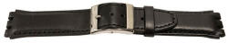  Curea piele tip Swatch 17 mm neagra - 62281