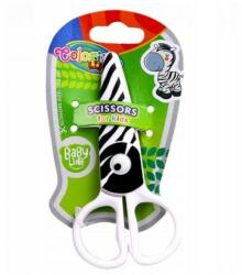 Colorino Zebra biztonsági műanyag gyerek olló - Colorino (37275-ZEBRA) - lurkojatek