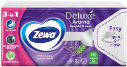 Zewa Deluxe Lavender Dream (levendula) 3 rétegű papírzsebkendő - 90 db
