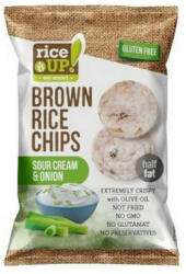 RiceUP! rizs chips hagymás-tejfölös ízű - 60g
