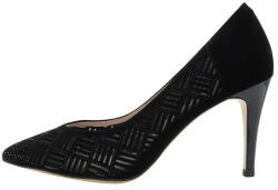 Epica Pantofi dama, Epica, K3K320061-01-I-Negru, elegant, piele intoarsa, cu toc, negru (Marime: 38)
