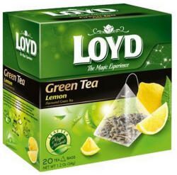 LOYD piramis zöld tea citrom, citromfűvel - 30g