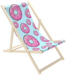 Chill Outdoor Scaun de plajă Pink Donuts
