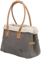 TRIXIE (-28%) Geanta De Transport, Rachel, 25x30x40 cm, Pana la 7 kg, Gri Maro, 28875