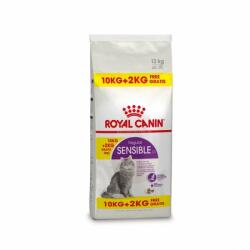 Royal Canin 10kg+2kg gratis Royal Canin Sensible Adult hrana uscata pisici digestie optima
