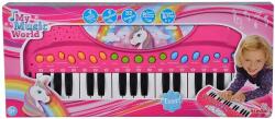 Simba Toys Orga Unicorn My Music World 42cm Roz (106832445) - kidiko Instrument muzical de jucarie