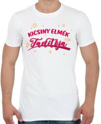 printfashion Kicsiny elmék tanítója - Férfi póló - Fehér (13754782)