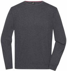 James & Nicholson (Daiber) Könnyű férfi kötött pulóver JN1314 - Antracit melírozott | 2XL (1-JN1314-1782960598)