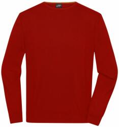 James & Nicholson (Daiber) Könnyű férfi kötött pulóver JN1314 - Piros | 2XL (1-JN1314-1782961590)