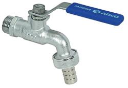 Arco JARDIN 1/2″ golyós kerticsap 3/4″ -15mm-es tömlővéggel, króm(413) (00413)