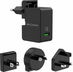 AlzaPower T200 Travel Charger - fekete (APW-CCT200B)