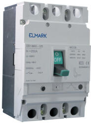 Elmark Kompakt megszakító MCCBDS1 MAX- 125 4P 80A állíthatóság Elmark (ELM 444164MM)