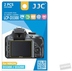 JJC LCP-D3300 LCD kijelző védő fólia (LCP-D3300)