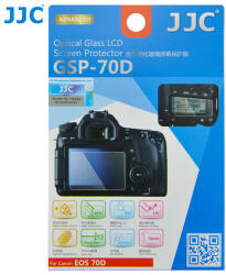 JJC GSP-80D LCD kijelző védő üveg (Canon 70D, 80D, 90D-hez) (GSP-70D)