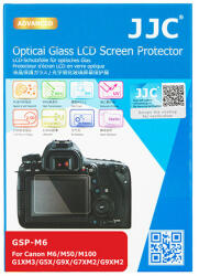 JJC GSP-M6 LCD védő üveg (Canon EOS M6, M6 MarkII, EOS M100, PowerShot G9 X MarkII, G7 X MarkII, G5 X, G9 X, G1X Mark III, EOS M50, G5X MarkII) (GSP-M6)