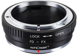 K&F Concept Adapter Canon FD objektív - Fuji X váz (KF06.108)