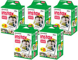 Instax Fujifilm Instax Mini Twin 5 csomag 2x10 lap (MINITWIN5X)