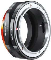 K&F Concept Canon FD adapter - Sony-E vázakra (új modell) (KF06.439)