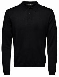 Only & Sons Tricou polo 22021184 Negru Regular Fit