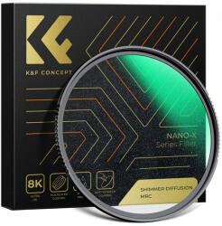 K&F Concept Nano-X 72mm Shimmer diffusion szűrő (KF01.2168)
