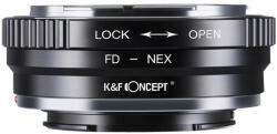 K&F Concept Canon FD Adapter -Sony E vázakra (KF06.071)