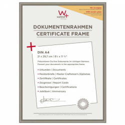 Walther New Lifestyle műanyag dokumentum keret 21x29, 7 acél (KVX130D)