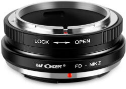 K&F Concept Canon FD adapter - Nikon Z vázakra (KF06.366)