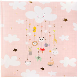 Goldbuch Állatos forgó fotóalbum - rózsaszín 25x25 (24 455)