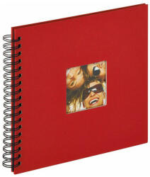 Walther Fun 26x25 spirálalbum piros
