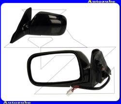 TOYOTA COROLLA 1997.05-1999.09 /E110/ Visszapillantó tükör bal, elektromos, fűthető-domború tükörlappal, fekete borítással 8112515E