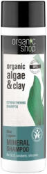 Organic Shop Kék Lagúna erősítő és hajhullás elleni sampon algával és citromfűvel 280ml