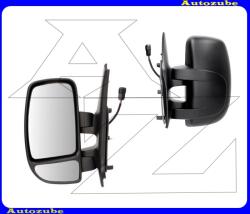 OPEL MOVANO A 2003.10-2010.02 /X70/ Visszapillantó tükör bal, elektromos, fűthető-domború tükörlappal, fekete borítással 12017101D
