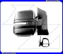 VW CRAFTER 2 2016.11-től /7C/ Visszapillantó tükör jobb "RÖVID-KAROS" elektromos, fűthető tükörlappal, fekete borítással, irányjelzővel MVW410-R