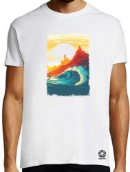 Magnolion Nazaré szörf v4 póló