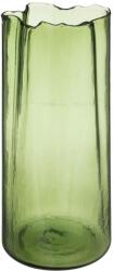 Atmosphera Vaza pentru flori din sticla verde, forma neregulata, 32 cm (193755)