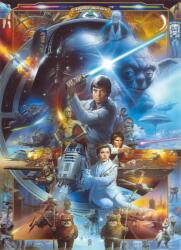 Komar / Consalnet Star Wars Luke Skywalker Collage - 4 részes papír poszter, Komar 4-441, 184 x 254 cm
