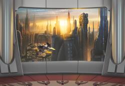 Komar / Consalnet Star Wars Coruscant View - 8 részes papír poszter, Komar 8-483, 368 x 254 cm