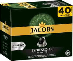 Jacobs Espresso Ristretto 12-es intenzitás, 40 db kávékapszula, Nespresso kompatibilis