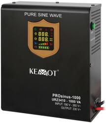 Kemot UPS 700W compatibil cu baterii de 12V, pentru centrale termice, sinusoida pura, Kemot ProSinus-700, URZ3410 (URZ3410)