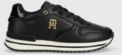 Tommy Hilfiger gyerek sportcipő fekete - fekete 30 - answear - 31 990 Ft