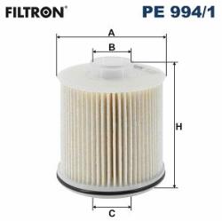 FILTRON Üzemanyagszűrő FILTRON PE 994/1